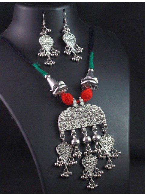 Oxidized Jewelry Set